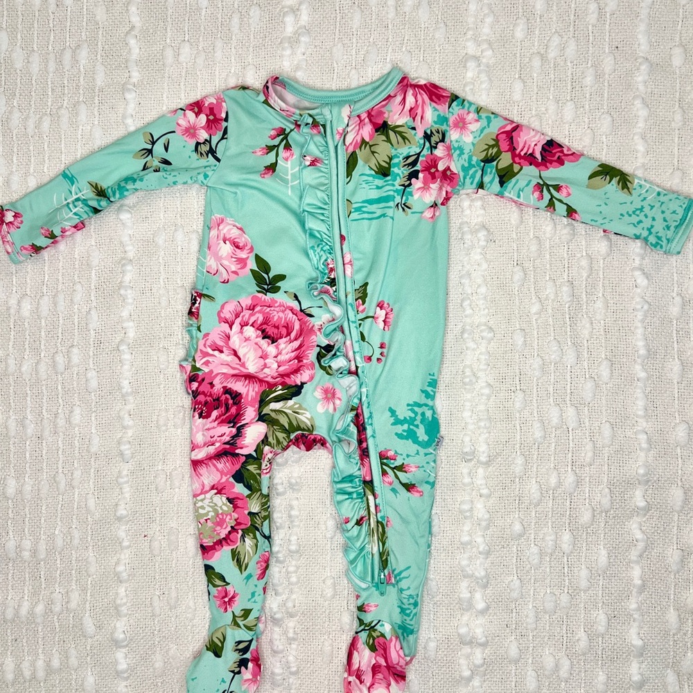 Baby Girl Floral PJs